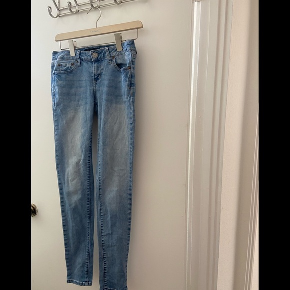 SALE!!! REDUCED!! (Oct 2023) Aeropostale Gorgeous Jean Jeggings Great condition! - Picture 6 of 7